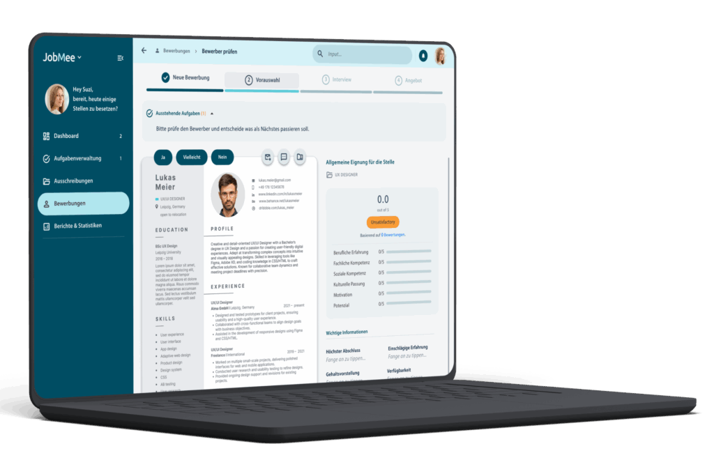 JobMee Bewerber